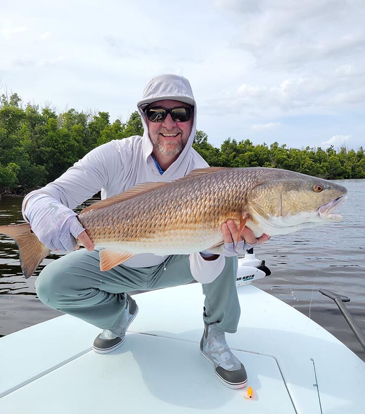 redfish inshore fishing trip